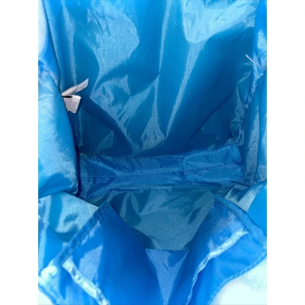 Disney Parks Cinderella Butterfly Watercolor Tote Shoulder Bag Blue